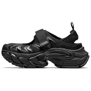 Anta Star Moon Comfortable Versatile Wear-Resistant Increased Height Low-Top Lifestyle Casual Shoes Women Casual Shoes Black 922528501-4 35.5