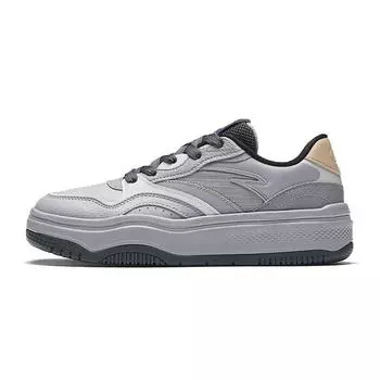 Anta Street Fun 2 Comfortable Versatile Non-Slip Wear-Resistant Low-Top Skate Shoes Women sneaker Gray 922448077-4 36.5