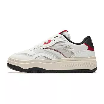 Anta Street Fun 2 Good Things Happen Casual Lightweight High-Top Sneakers Women Sneakers White Red Black 922518077-7 35.5