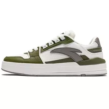 Anta Street Fun Lite Lifestyle Series модные удобные нескользящие прочные низкие кроссовки для скейтбординга мужские кроссовки белые зеленые 112518071R-5 42