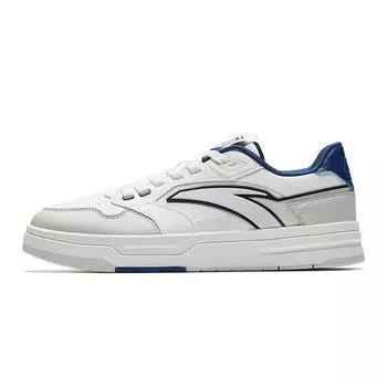 Anta Street Fun LT 3 Simple Versatile Slip Resistant Durable Low Top Skate Shoes Men Skate Shoes White Gray Blue 112538051-5 39