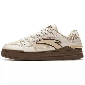 Anta Street Wan Lite модные повседневные износостойкие кроссовки Balance Low Top для скейтбординга мужские кроссовки бежево-коричневые 112438052-7 39