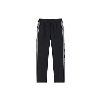 Anta Striped Letter Mid-Rise Straight Casual Pants Unisex Bottoms 972348303-3 L