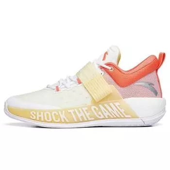 Баскетбольные кроссовки Anta Sweep 4 прочные дышащие мужские белые красные 112231608-6 45