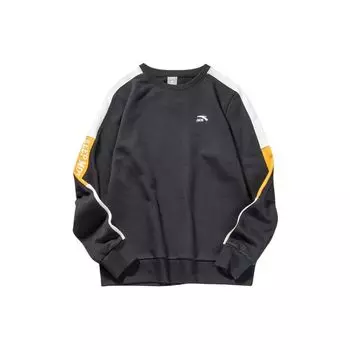 Anta Свитшот с круглым вырезом и логотипом, женская толстовка, черная 162118734-3 M