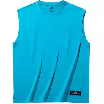 Anta Свободный крой Letter Breathable Basketball жилет Мужские топы Fantasy-Blue 952511102-3 S