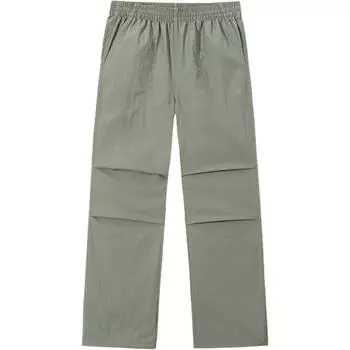 Anta Свободный крой Водоотталкивающие Однотонные Удобные Трикотажные Спортивные Штаны Женские брюки Морской зеленый 962526504-3 XS