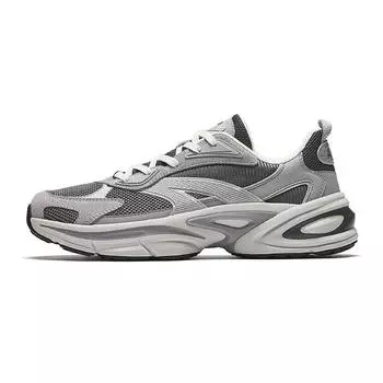 Anta Ta801 Sports Comfortable Non-Slip Wear-Resistant Breathable Low-Top Casual Shoes Men sneaker Gray Silver 912518803-1 40
