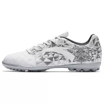 Анта ТФ (Резиновые шипы) Футбольные бутсы с искусственным покрытием, прочные, мужские, серые, белые 912332201-4 42