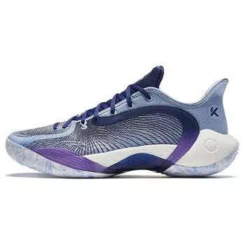Anta Three Point Rain 2 Basketball Shoes Men sneaker Blue Purple 912421602-1 41
