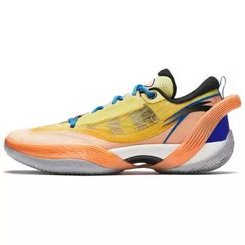 Anta Three Points Rain 1st Generation V2 Cement Nemesis Nitrogen Technology Midsole Shock Absorption Non-Slip Low-Top Basketball Shoes 912421102S-1 42