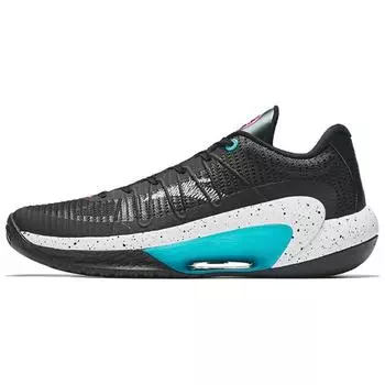 Anta Three Points Rain Lite V2 Shock Absorption Low Top Basketball Shoes Men Sneakers Black White Blue 112431603Q-5 42.5