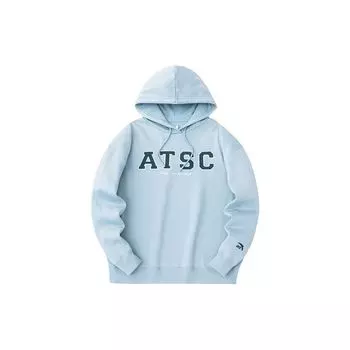 Anta Толстовка с капюшоном и надписью Lifestyle Series, женская толстовка Crab-Shell-Blue 162348709-2 XL
