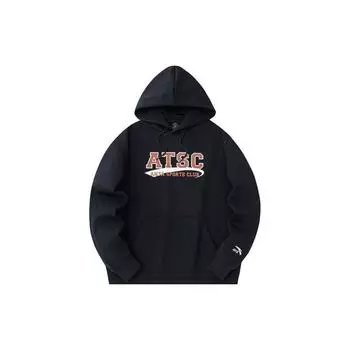 Anta Толстовка с капюшоном Lifestyle Series Lettered, мужская толстовка Basic-Black 152348704-4 M