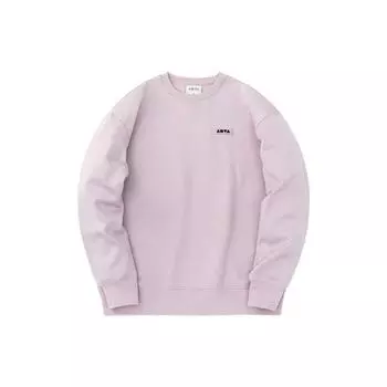 Anta Толстовка с надписью Label Letter, однотонная, унисекс, розовая 172248722-4 XL