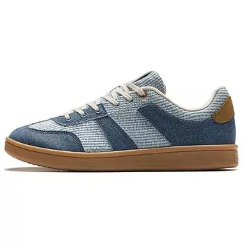Anta Training Retro Comfortable Lightweight Low-Top Skate Shoes Women Sneakers Blue 922428005-3 35.5