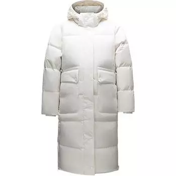 Anta Training Series Casual Loose Warm Down Jacket Women outerwear Ivory-White 162518903-1 S