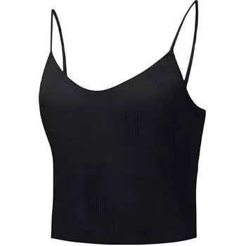 Anta Training Series Casual Simple Solid Color Comfortable Sports Vest Women Vests Basic-Black 962527103-4 XS