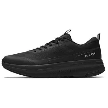 Anta Training Series Comfortable Shock Absorbing Durable Low Top Running Shoes Men Sneakers Black 912537702-5 39