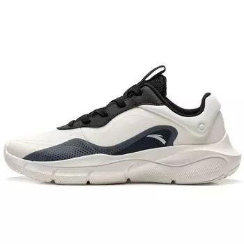 Anta Training Series Durable Shock Absorbing Low Top Training Shoes Men Sneakers White Gray Black 112237701-5 43