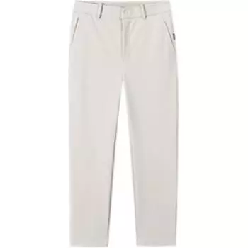 Anta Training Series Fleece Slim Fit Water-Resistant Sports Trousers Men bottoms Sandy-Gray 152517506N-1 M