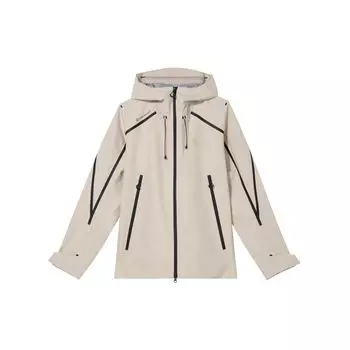 Anta Training Series Hooded Zip-Up Long Sleeve Jacket Men jackets Cool-Gray 952437609-1 M