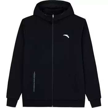 Anta Training Series однотонная повседневная удобная куртка мужская куртка черная 952437702-5 M