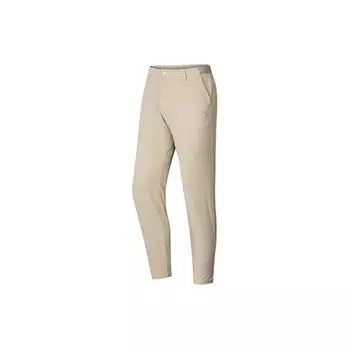 Anta Training Series Solid Color Mid-Rise Comfortable Versatile Breathable Straight-Leg Knitted Sports Pants Men pants Khaki 152427508-1 4XL