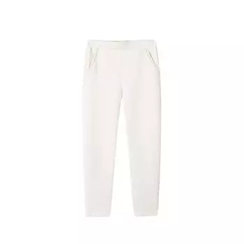 Anta Training Series Solid Color Mid Waist Comfortable Breathable Versatile Straight Leg Sports Pants Women bottoms Triumphant-Gray 162517308S-2 S