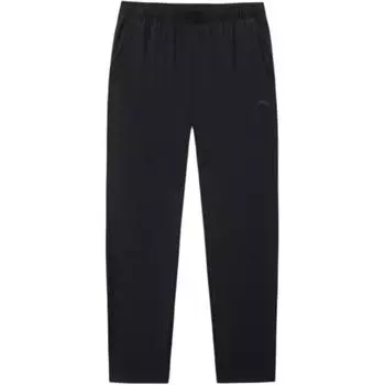 Anta Training Series Solid Color Mid Waist Drawstring Breathable Versatile Sports Long Pants Men bottoms 152537321-1 S