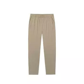 Anta Training Series Solid Color Mid Waist Drawstring Breathable Versatile Straight Leg Sports Pants Men bottoms 152537509S-1 L