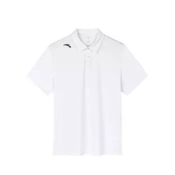 Anta Training Series Solid Color Soft Comfortable Breathable Versatile Casual Short Sleeve Polo Shirt Men tops 152437172-1 L