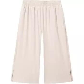 Anta Training Series Sport Simple Solid Color Loose Wide Leg Casual Shorts Women shorts Light-Khaki 962527504-1 S