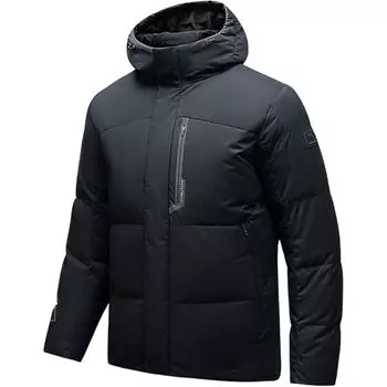 Anta Training Series Windproof Warm Down Jacket Men Jacket Basic-Black 152517918S-4 L