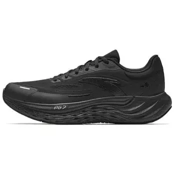 Anta Travel Step PG7 Кожаные Спортивные Удобная Амортизация Отскок Низкий Верх Городские Повседневные Кроссовки Мужские кроссовки Базовый-Черный 112515509-6 39