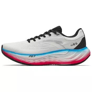 Anta Кроссовки Travel Step Surge Paris Colorway PG7 с нескользящей подошвой и низким верхом для женщин, кроссовки для бега, белые, синие, красные, 122435578R-1 36