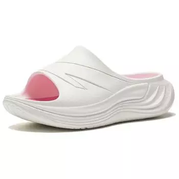 Anta Trendy Comfortable Versatile Non-Slip Wear-Resistant Slide Sandals Women Footwear White Pink 122538528-5 38
