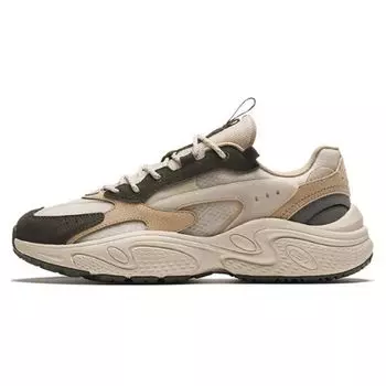Anta Trendy Minimalist Shock Absorbing Wear Resistant Low Top Casual Shoes Men sneakers Brown Black 112428853-6 40
