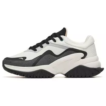 Anta Trendy Versatile Low-Top Casual Shoes Women sneakers White Black 122237756-8 36