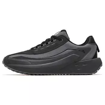 Anta Trendy Versatile Shock Absorbing Non Slip Wear Resistance Low Top Running Shoes Sneakers Men Sneakers Black Gray 912248857-3 44