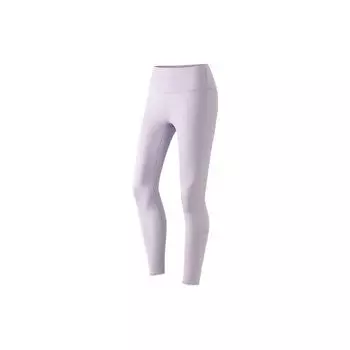 Anta Тренировочные брюки серии Solid Color High Tay Tight Fitness Брюки женские брюки Фиолетовый 162237315-5 M