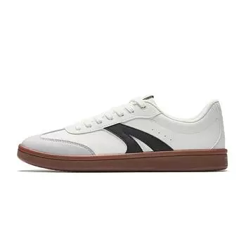 Anta TT Lite Lightweight Breathable Low-Top Skate Shoes Men Sneakers White Gray Black 912538033-1 39