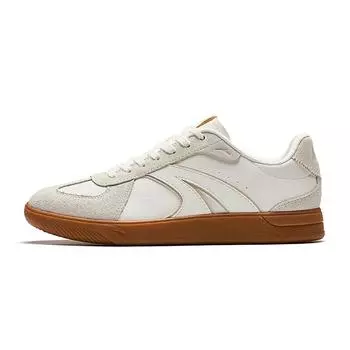 Anta TT Shoes Classic Versatile Durable Lightweight Low Top Skate Shoes Men Sneaker White Gray 912518009-1 40