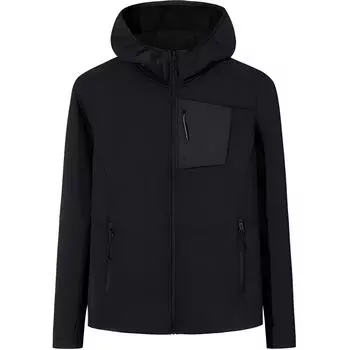 Anta Удобная Повседневная Простая Флисовая Куртка на Молнии Универсальная Женские Куртки Базовый-Черный 162510710-3 M