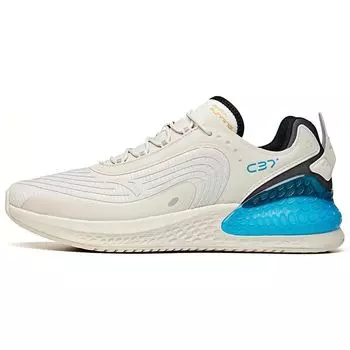 Anta Удобные амортизирующие нескользящие прочные низкие кроссовки для бега мужские кроссовки серые черные синие 912045537-2 40