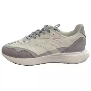 Anta Удобные и простые нескользящие износостойкие низкие повседневные туфли мужские кроссовки белые серые 112418871-5 41