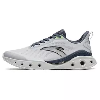 Anta Удобные износостойкие нескользящие низкие кроссовки для бега мужские серые 112325520-4 40