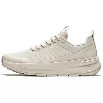 Anta Удобные модные трендовые нескользящие износостойкие низкие повседневные кроссовки для бега мужские белые 912447726-2 42.5