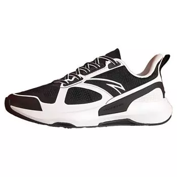 Anta Удобные нескользящие прочные низкие кроссовки женские кроссовки черные белые 122347782-1 36