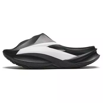 Anta Удобные нескользящие сандалии Slide мужские черные белые 112438521-4 39